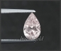 Preview: Diamant Tropfen mit GIA Zertifikat 0.28 ct, rosa